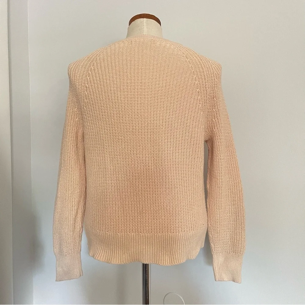 J. Crew Beige Cotton Fisherman sweater size XS Fall season